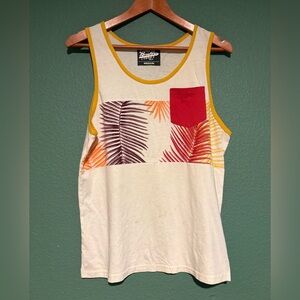 Brooklyn Cloth Graphic Tank Top with Palm Design
